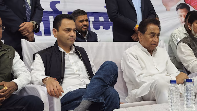 Kamal Nath and Nakul Nath